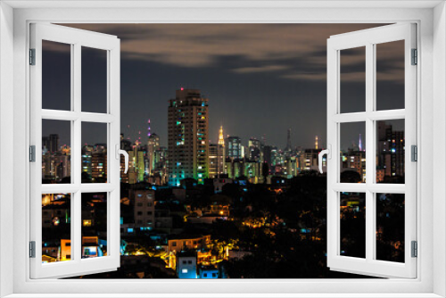 Fototapeta Naklejka Na Ścianę Okno 3D - View of Horizon building of São Paulo