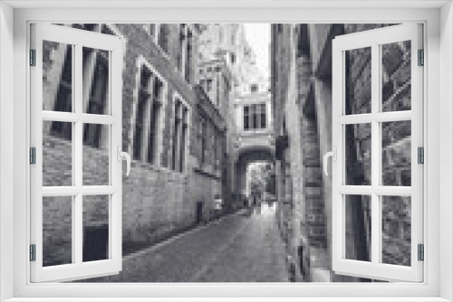 Fototapeta Naklejka Na Ścianę Okno 3D - brugges Belguique
