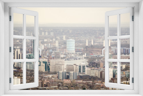 Fototapeta Naklejka Na Ścianę Okno 3D - Aerial view of Lambeth and Battersea