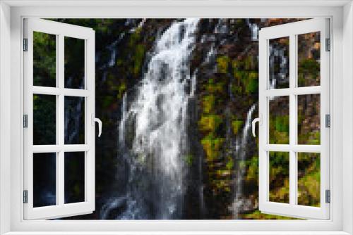 Fototapeta Naklejka Na Ścianę Okno 3D - Beautiful, secluded Serra Morena waterfall in the Serra do Cipó region of Minas Gerais State, Brazil