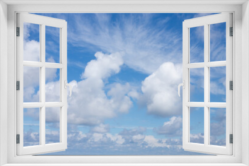 Fototapeta Naklejka Na Ścianę Okno 3D - niebo