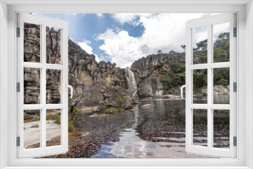 Fototapeta Naklejka Na Ścianę Okno 3D - natural landscape in the city of Sao Goncalo do Rio das Pedras, State of Minas Gerais, Brazil