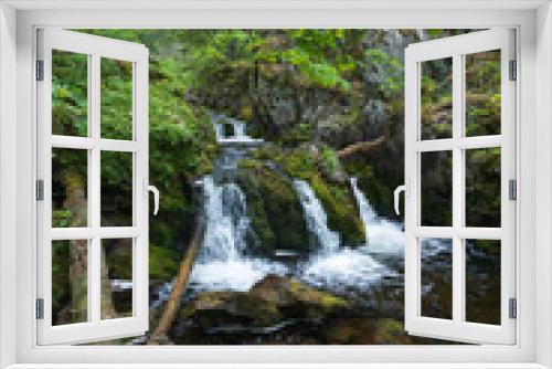 Fototapeta Naklejka Na Ścianę Okno 3D - Reany Falls, small waterfalls in Michigan, USA