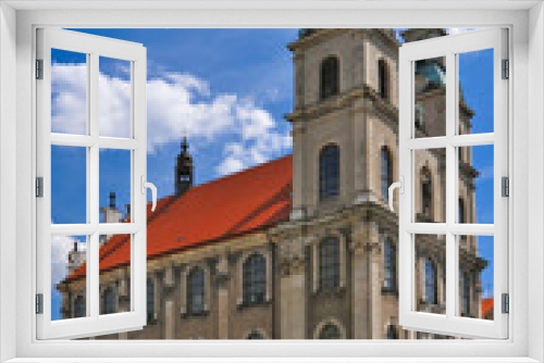 Fototapeta Naklejka Na Ścianę Okno 3D - Church of the Holy Cross, Brzeg, Opole Voivodeship, Poland
