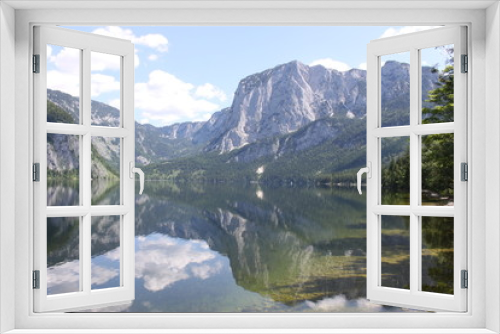 Fototapeta Naklejka Na Ścianę Okno 3D - Altaussee 7