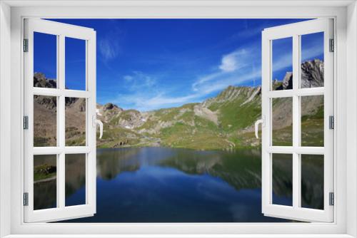 Fototapeta Naklejka Na Ścianę Okno 3D - randonnée des cinq lacs de la forclaz - haute tarentaise