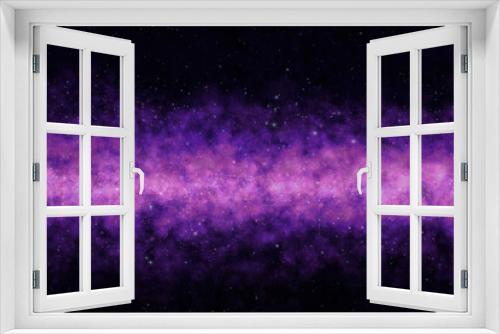 Fototapeta Naklejka Na Ścianę Okno 3D - stars background, space galaxy