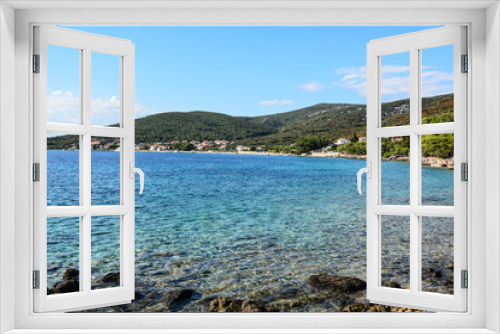 Fototapeta Naklejka Na Ścianę Okno 3D - costa di cres isola della croazia