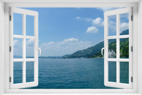 Fototapeta Naklejka Na Ścianę Okno 3D - Vitznau Cantón de Lucerna