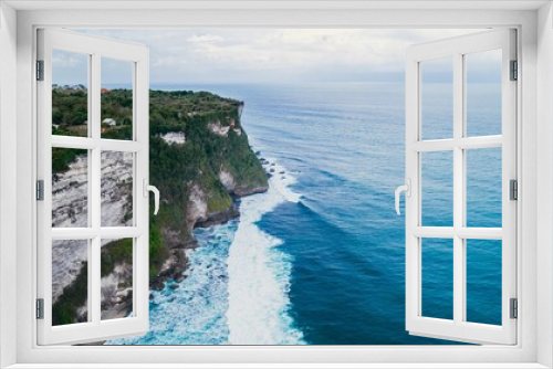 Fototapeta Naklejka Na Ścianę Okno 3D - karang boma cliff bali