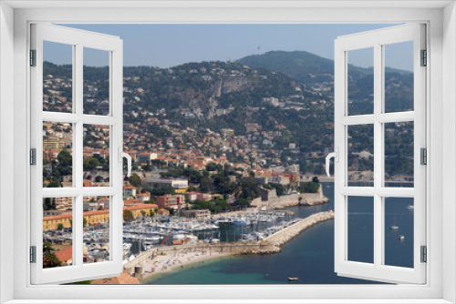 Fototapeta Naklejka Na Ścianę Okno 3D - Vue générale de Villefranche-sur-Mer