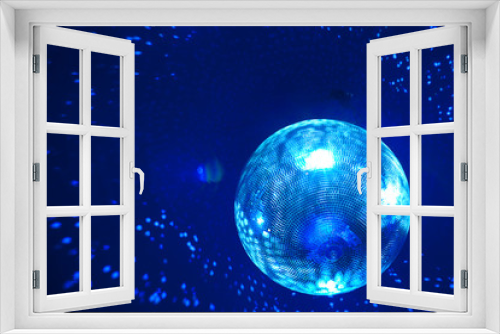 Fototapeta Naklejka Na Ścianę Okno 3D - spiegelkugel discokugel