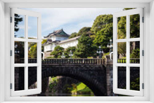 Fototapeta Naklejka Na Ścianę Okno 3D - Kaiserpalast Tokyo