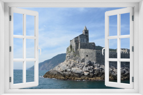 Fototapeta Naklejka Na Ścianę Okno 3D - Kirche San Pietro in Porto Venere