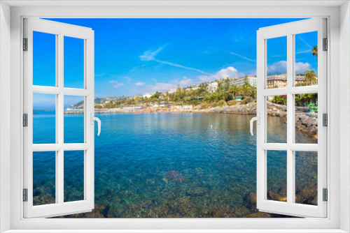 Fototapeta Naklejka Na Ścianę Okno 3D - Mediterranean coast in San Remo