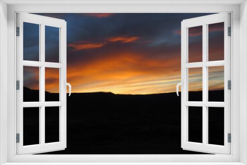 Fototapeta Naklejka Na Ścianę Okno 3D - Desert Sunset
