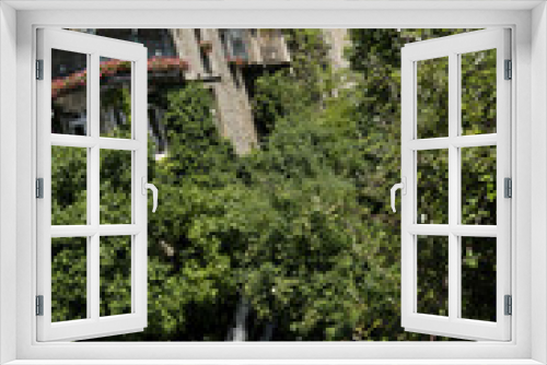 Fototapeta Naklejka Na Ścianę Okno 3D - Wasserfall moustier saint marie