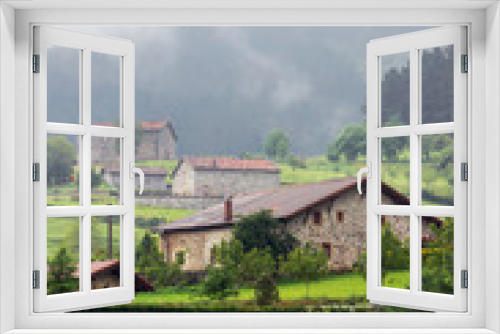 typical basque country houses