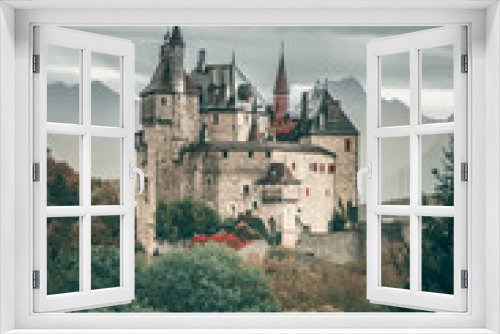 Fototapeta Naklejka Na Ścianę Okno 3D - le château de Menthon saint Bernard