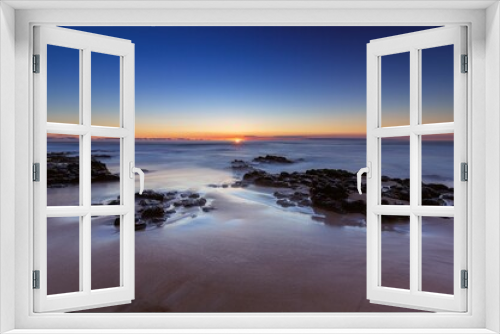 Fototapeta Naklejka Na Ścianę Okno 3D - Sunset at the Bunbury beach in Western Australia