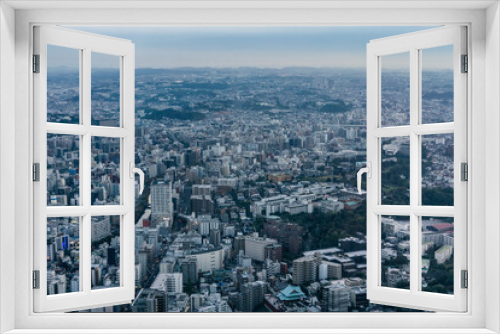 Fototapeta Naklejka Na Ścianę Okno 3D - 神奈川県横浜市みなとみらいの都市風景