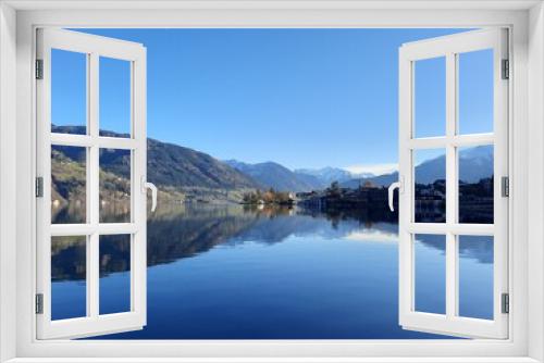 Fototapeta Naklejka Na Ścianę Okno 3D - Zell am See im Herbst