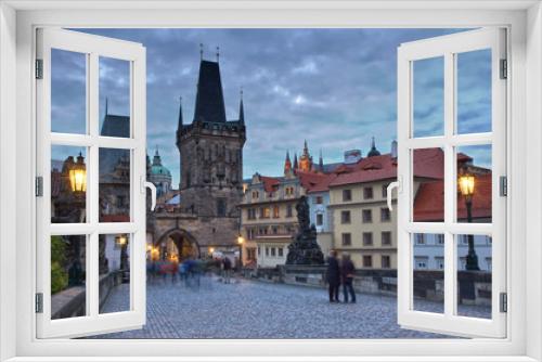 Night view of Prague