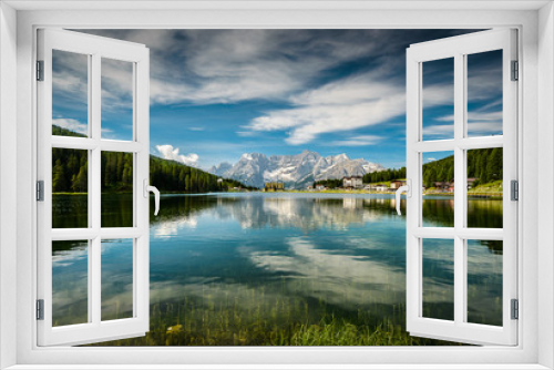 Fototapeta Naklejka Na Ścianę Okno 3D - Lago Misurina, Misurina lake at summer in Dolomite Alps, Italy.