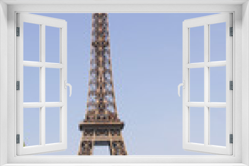 Fototapeta Naklejka Na Ścianę Okno 3D - Eiffelturm