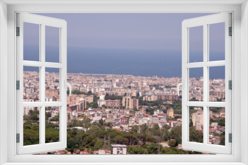 Fototapeta Naklejka Na Ścianę Okno 3D - Palermo,panorama da Monreale