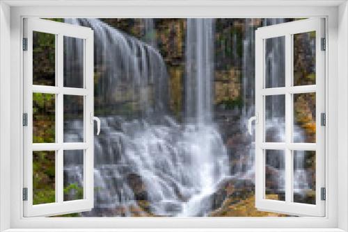 Fototapeta Naklejka Na Ścianę Okno 3D - Weissbach Wasserfall bei Inzell, Bayern, Deutschland