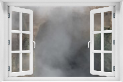 Fototapeta Naklejka Na Ścianę Okno 3D - dragon geyser cave boiling steam