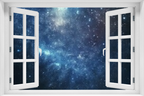 Fototapeta Naklejka Na Ścianę Okno 3D - Stars in sky, starry night starlight shine of milky way, space cosmic background, starry background.