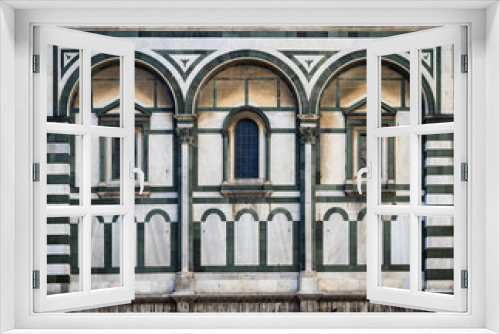 Fototapeta Naklejka Na Ścianę Okno 3D - Battistero di San Giovanni, Firenze