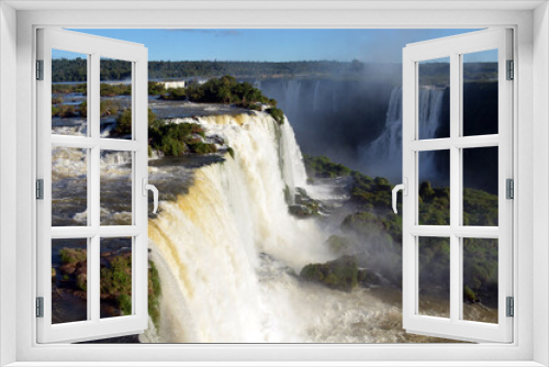 Fototapeta Naklejka Na Ścianę Okno 3D - Iguazu falls, Brazil