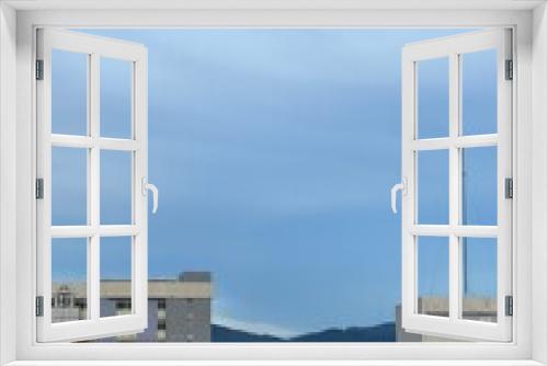 Fototapeta Naklejka Na Ścianę Okno 3D - Sky city 