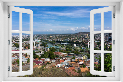 Fototapeta Naklejka Na Ścianę Okno 3D - Old Tbilisi 