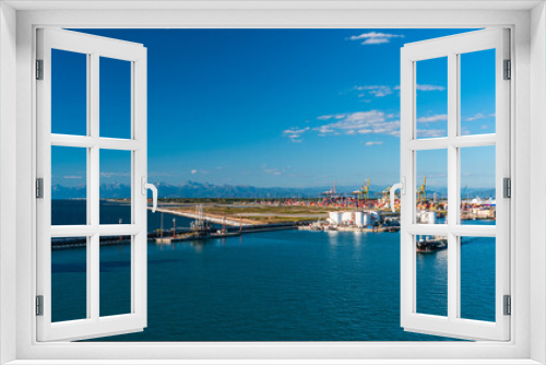 Fototapeta Naklejka Na Ścianę Okno 3D - Port of Livorno, Mediterranean Sea, Italy, Europe