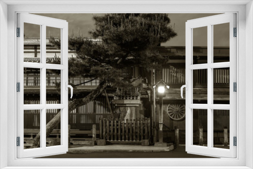 Fototapeta Naklejka Na Ścianę Okno 3D - Historical street at historical town Takayama in Japan