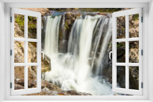 Fototapeta Naklejka Na Ścianę Okno 3D - Fairy Pools Wasserfall