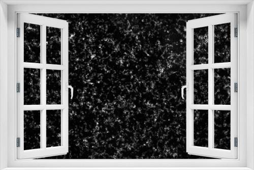 Fototapeta Naklejka Na Ścianę Okno 3D - black sandpaper texture background. Skin Metal background