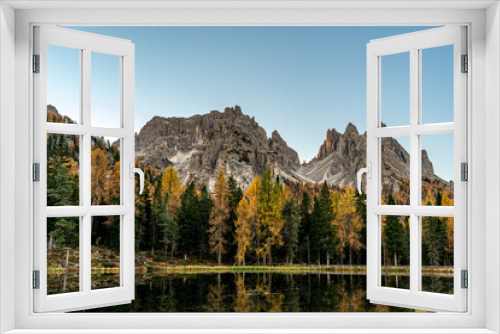 Fototapeta Naklejka Na Ścianę Okno 3D - Dolomity, Tyrol, Włochy, Alpy, Góry