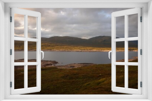 Fototapeta Naklejka Na Ścianę Okno 3D - Scenic view of Scottish Highlands near Kinlochleven, Scotland