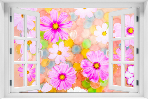 Fototapeta Naklejka Na Ścianę Okno 3D - 花の宴４
