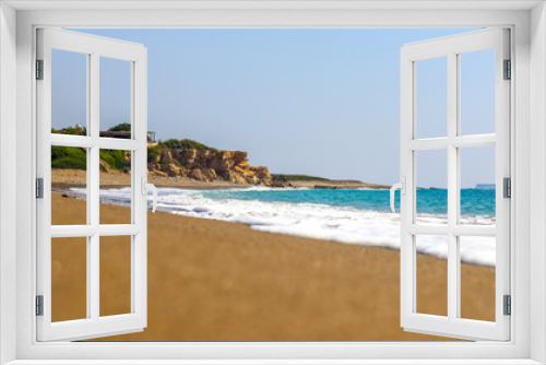 Fototapeta Naklejka Na Ścianę Okno 3D - Beautiful Mediterranean Beach Sea View