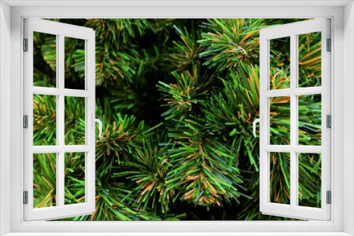 Fototapeta Naklejka Na Ścianę Okno 3D - Christmas tree. Happy new year