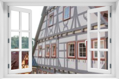 Fototapeta Naklejka Na Ścianę Okno 3D - Maisons allemandes 