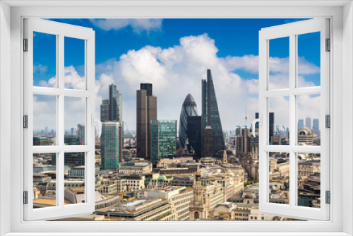 Fototapeta Naklejka Na Ścianę Okno 3D - Panoramic view of London