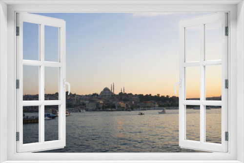Fototapeta Naklejka Na Ścianę Okno 3D - トルコのインスタンブールの風景