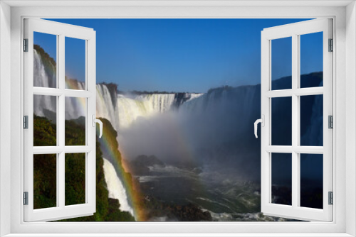 Fototapeta Naklejka Na Ścianę Okno 3D - Iguazu Waterfalls Argentina & Brasil